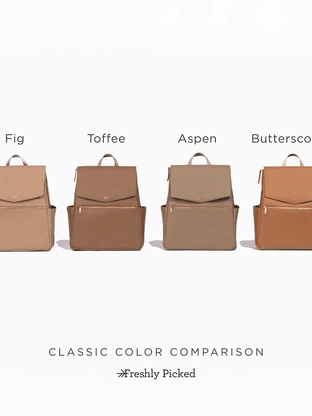• Freshly Picked Diaper Bag in Butterscotch • - Picture 2 of 5